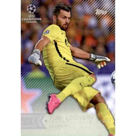Yuri Lodygin Football Club Zenit 182 UEFA Champions League Showcase 2015-16