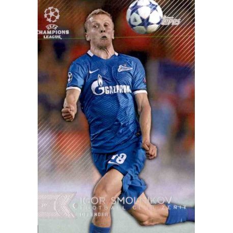 Igor Smolnikov Football Club Zenit 183 UEFA Champions League Showcase 2015-16