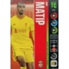 Soccer Trading Cards Joël Matip Liverpool Team Colour Adrenalyn XL Top Class 2022