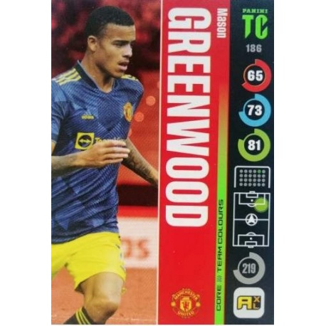 Mason Greenwood Team Colour Manchester United 186