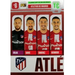 Eleven 1 Atlético Madrid 196