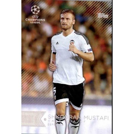 Shkodran Mustafi Valencia 195 UEFA Champions League Showcase 2015-16