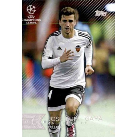 José Luis Gayà Valencia 198 UEFA Champions League Showcase 2015-16