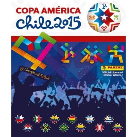 Colección Panini Copa América Chile 2015 Colecciones Completas