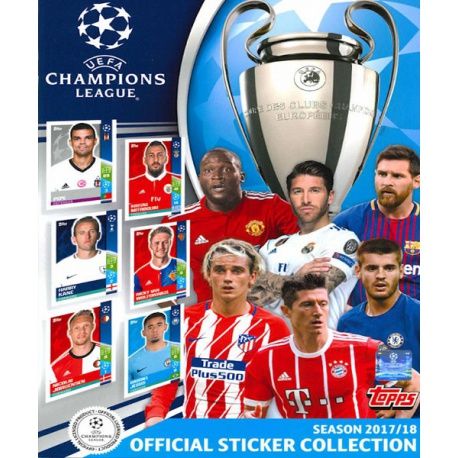 Colección Topps Champions League Sticker Collection 2017-18 Colecciones Completas