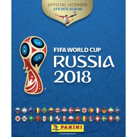 REDUCED! PANINI HARDBACK ALBUM RUSSIA 2018 WORLD CUP c SET OF 682 x STICKERS 