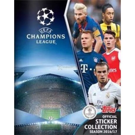 Colección Topps Champions League Sticker Collection 2016-17 Colecciones Completas