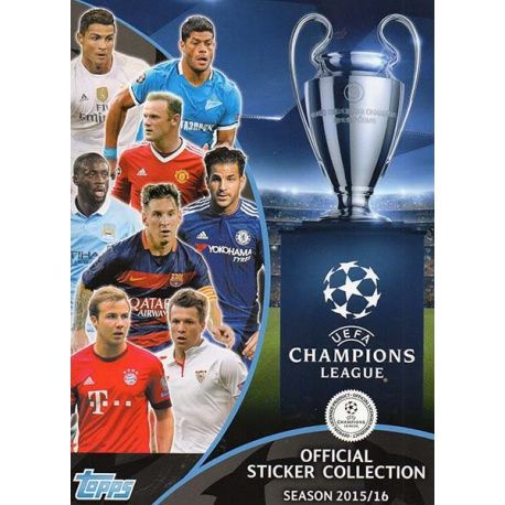 Colección Topps Champions League Sticker Collection 2015-16 Colecciones Completas
