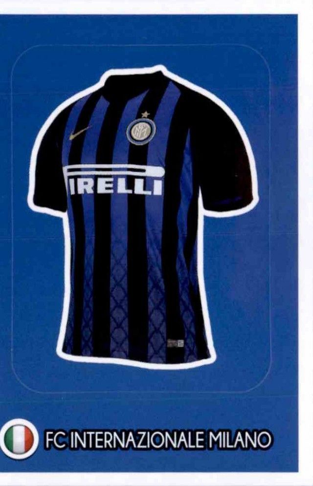 FC Internazionale Milano T-Shirt Panini Fifa 365 2020 Sticker 219 