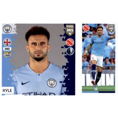Kyle Walker - Manchester City 50 Panini FIFA 365 2019 Sticker Collection