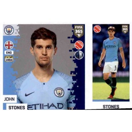 John Stones - Manchester City 52 Panini FIFA 365 2019 Sticker Collection