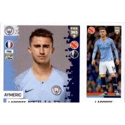 Aymeric Laporte - Manchester City 53 Panini FIFA 365 2019 Sticker Collection