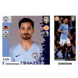İlkay Gündoğan - Manchester City 55 Panini FIFA 365 2019 Sticker Collection