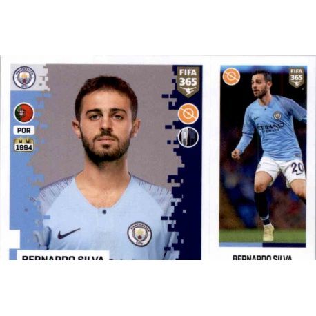 Bernardo Silva - Manchester City 57 Panini FIFA 365 2019 Sticker Collection