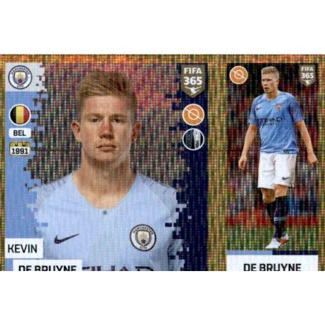 Kevin De Bruyne - Manchester City 58 Panini FIFA 365 2019 Sticker Collection