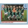Sale Sticker of Northern Ireland Team Photo Uefa Women's Euro 2022 Panini