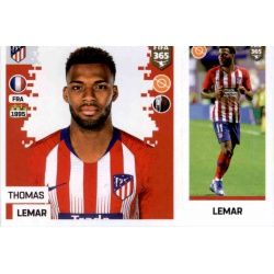 Thomas Lemar - Atlético Madrid 74 Panini FIFA 365 2019 Sticker Collection