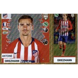 Antoine Griezman - Atlético Madrid 78 Panini FIFA 365 2019 Sticker Collection