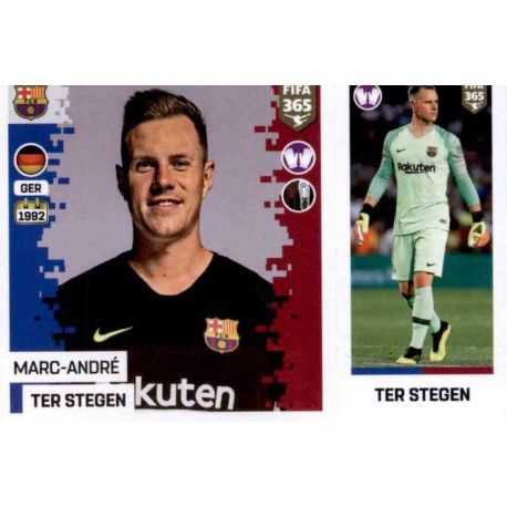 Marc-André ter Stegen - Barcelona 80 Panini FIFA 365 2019 Sticker Collection