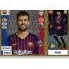 Gerard Piqué - Barcelona  81 Panini FIFA 365 2019 Sticker Collection