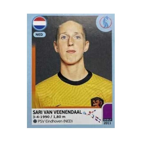 Frauen EM2017 Niederlande Sari van Veenendaal Sticker 18 