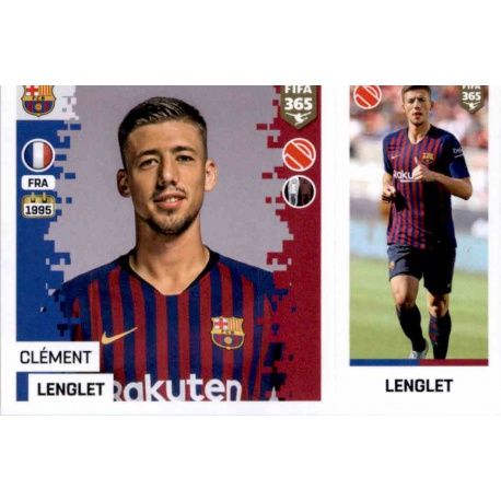 Clément Lenglet - Barcelona 83 Panini FIFA 365 2019 Sticker Collection