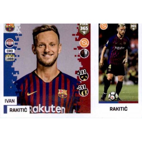 Ivan Rakitić - Barcelona 89 Panini FIFA 365 2019 Sticker Collection