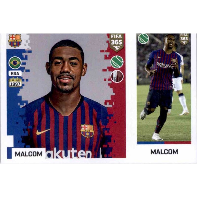 FC Barcelona T-Shirt Panini Fifa 365 2020 Sticker 91 