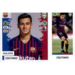 Philippe Coutinho - Barcelona 92 Panini FIFA 365 2019 Sticker Collection