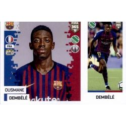 Ousmane Dembélé - Barcelona 93 Panini FIFA 365 2019 Sticker Collection