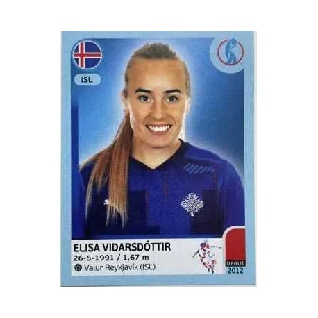 Elísa Vidarsdóttir Iceland 349