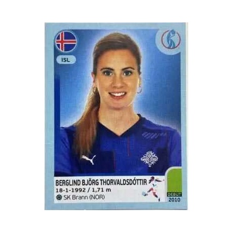 Berglind Björg Thorvaldsdóttir Iceland 361