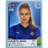 Sale Sticker of Elín Metta Jensen Iceland Panini Uefa Women's Euro 2022
