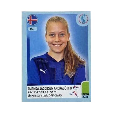 Amanda Jacobsen Andradóttir Iceland 366