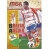 Trading Card of Brayan Angulo Fichas Bis Granada Panini Megacracks 2013-14