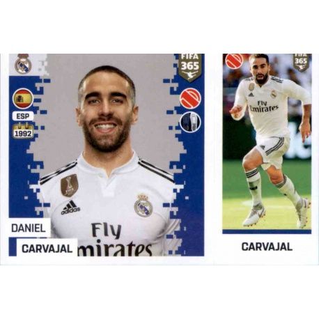 Daniel Carvajal - Real Madrid 99 Panini FIFA 365 2019 Sticker Collection