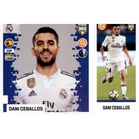 Dani Ceballos - Real Madrid 104 Panini FIFA 365 2019 Sticker Collection