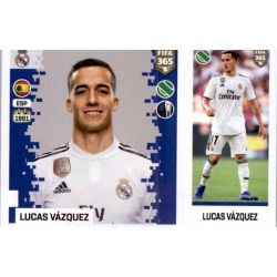 Lucas Vázquez - Real Madrid 110 Panini FIFA 365 2019 Sticker Collection