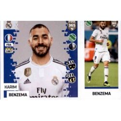 Karim Benzema - Real Madrid 111 Panini FIFA 365 2019 Sticker Collection