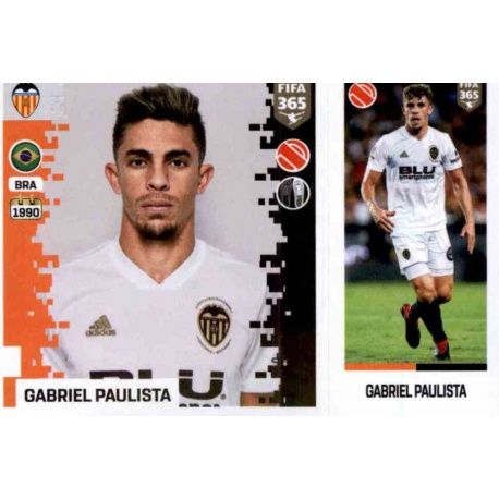 Gabriel Paulista - Valencia 113 Panini FIFA 365 2019 Sticker Collection