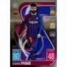 Soccer Trading Cards Gerard Piqué Barcelona Topps Match Attax Chrome 2021/22