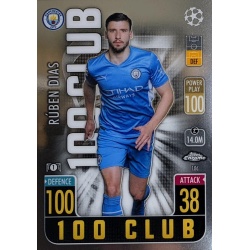 Rúben Dias 100 Club Manchester City 186