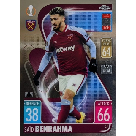 Saïd Benrahma West Ham United 25