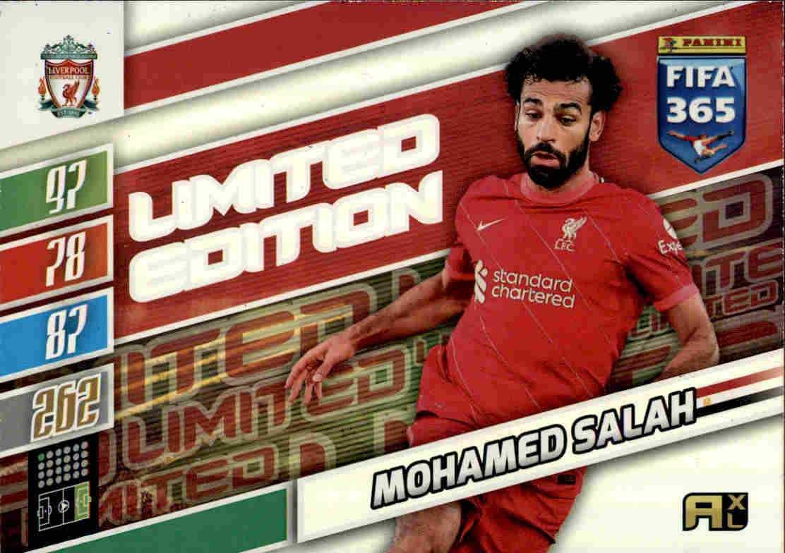 Sale Trading Cards Mohamed Salah Limited Edition XXL Panini Fifa
