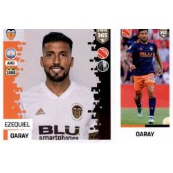 Ezequiel Garay - Valencia 116 Panini FIFA 365 2019 Sticker Collection