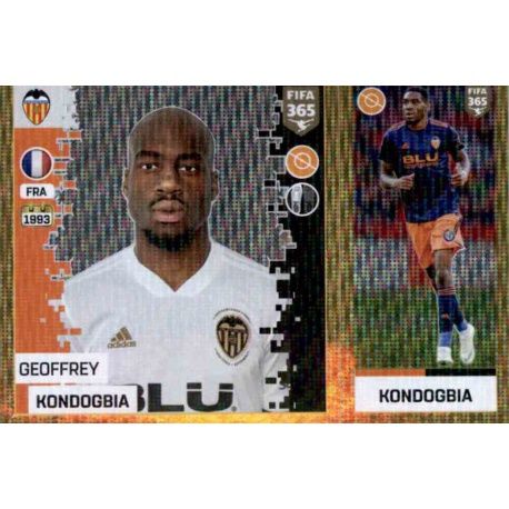 Geoffrey Kondogbia - Valencia 118 Panini FIFA 365 2019 Sticker Collection