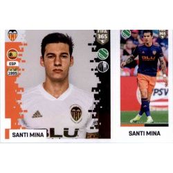 Santi Mina - Valencia 124 Panini FIFA 365 2019 Sticker Collection