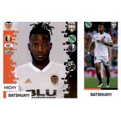 Michy Batshuayi - Valencia 125 Panini FIFA 365 2019 Sticker Collection