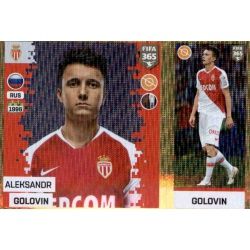 Aleksandr Golovin - AS Monaco 137 Panini FIFA 365 2019 Sticker Collection
