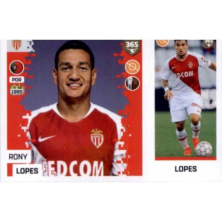 Rony Lopes - AS Monaco 138 Panini FIFA 365 2019 Sticker Collection
